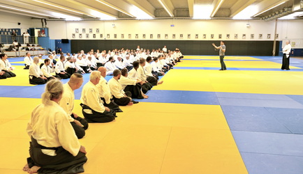 aïkido stage à l'INSEP 